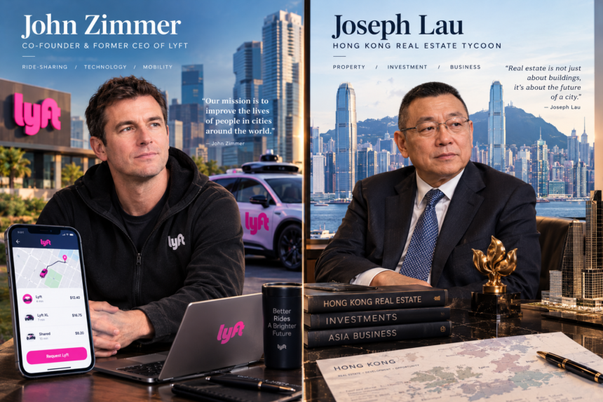 John Zimmer and Joseph Lau